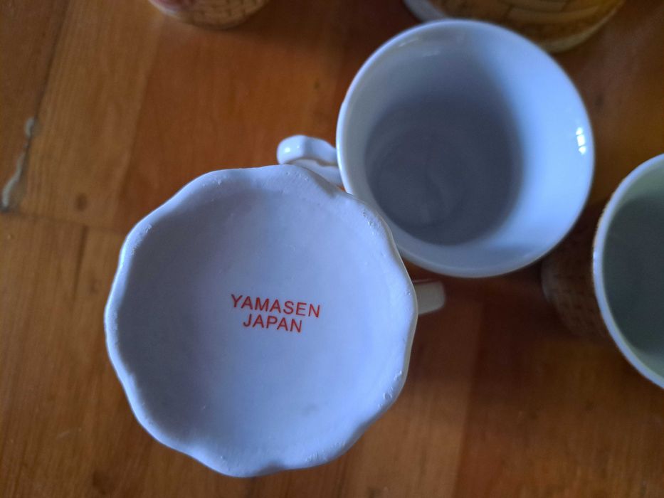 Мини кофейный сервиз Yamasen Япония "Роза"