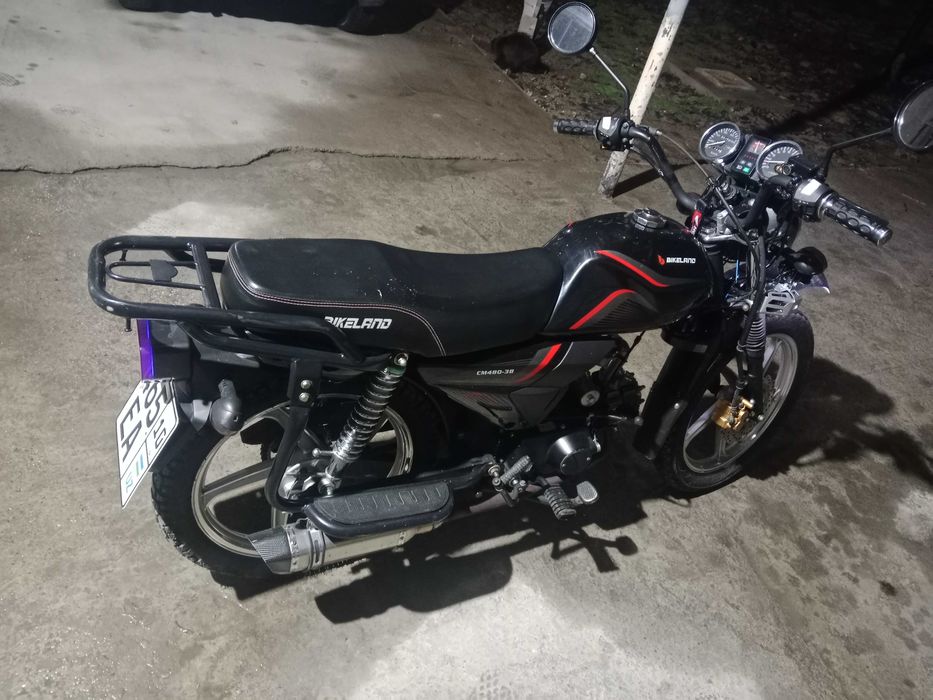 Мопед с документами мотоцикла. 2024 год