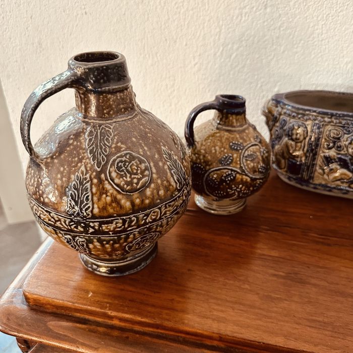 Стар немски керамичен комплект – Westerwald Stoneware