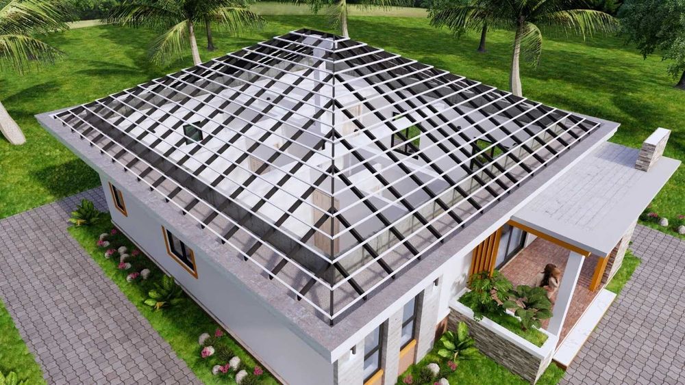 НА ИЗПЛАЩАНЕ - Луксозна сглобяема къща с 3 спални, 88 кв. м