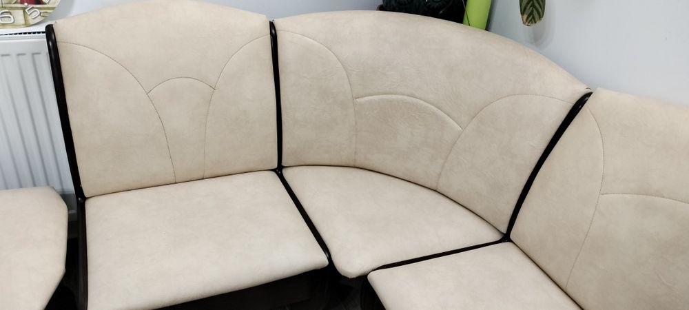 Coltar bucatarie Cleo 3, cu 2 tabureti, cu lada,