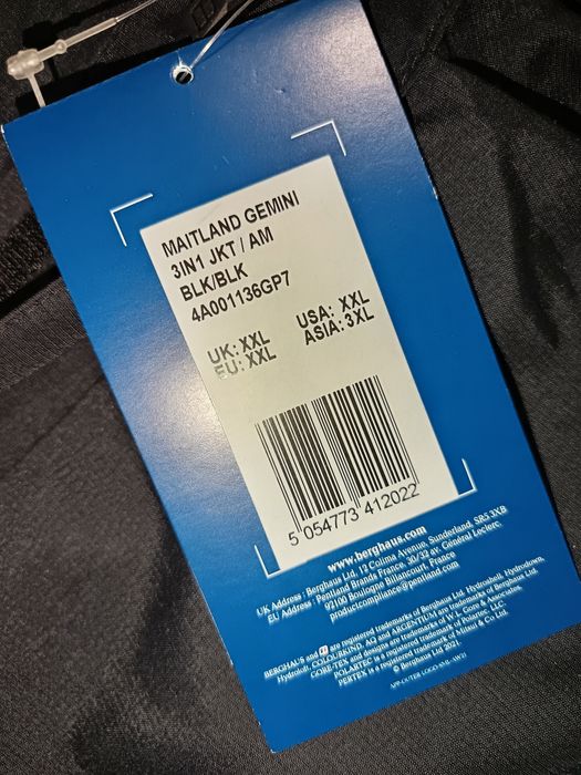 Мъжка ветровка Berghaus с две части