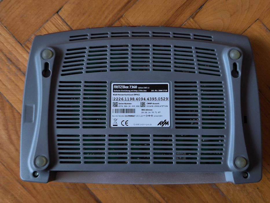 Безжичен рутер AVM FRITZ!Box 7360 WLAN Router, VDSL, ADSL гр. Силистра ...
