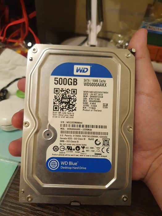 жесткий диск на 500 гигабайт