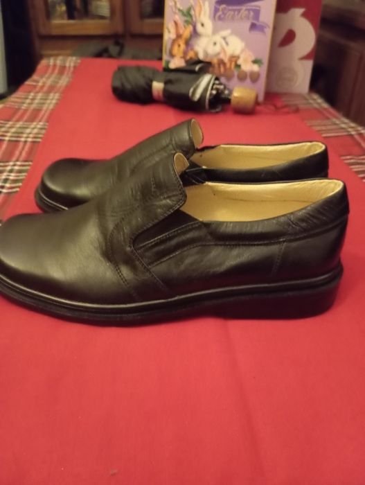 Pantofi din piele naturala mocasini Nr 42