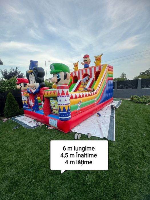 ÎNCHIRIEZ Tobogane Gonflabine + Înghețată