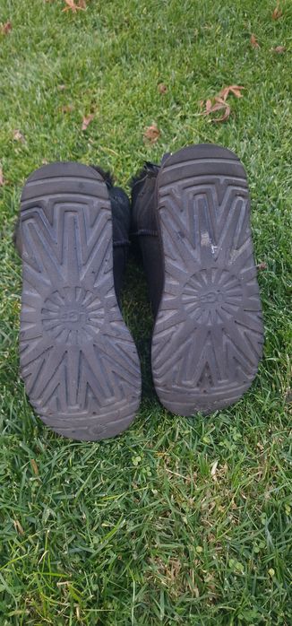 Ugg negre, originale, bailey bow II, 38
