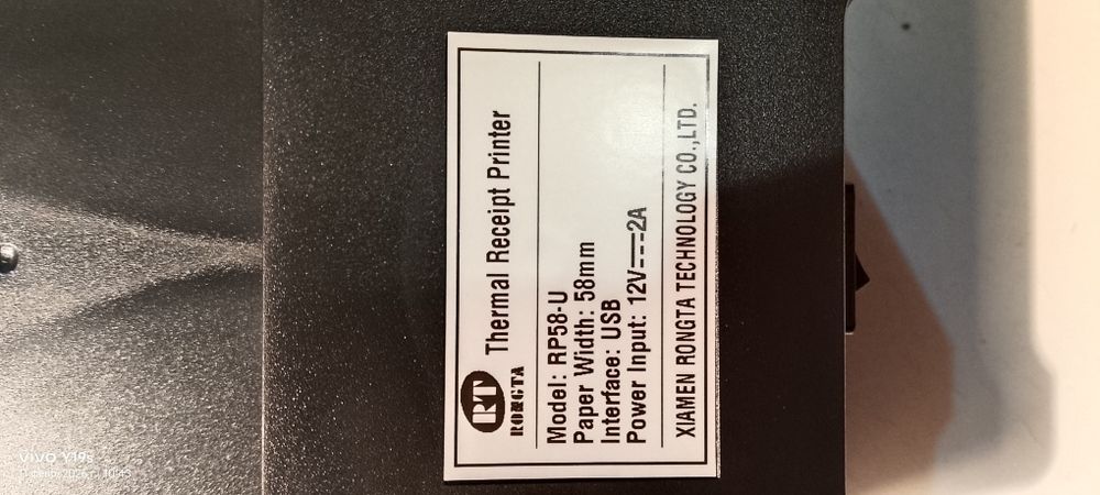 Чековый принтер RONGTA