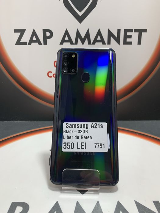 Zap Amanet Vitan - Samsung S21s - Black - 32Gb