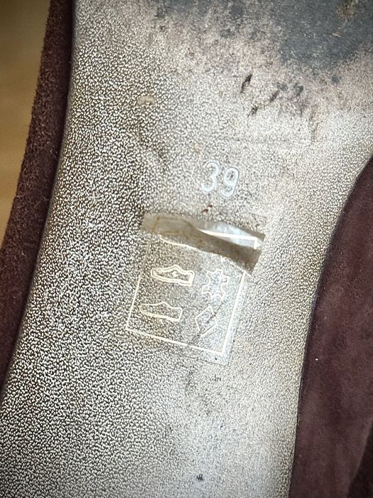 Y2K дамски обувки от велур