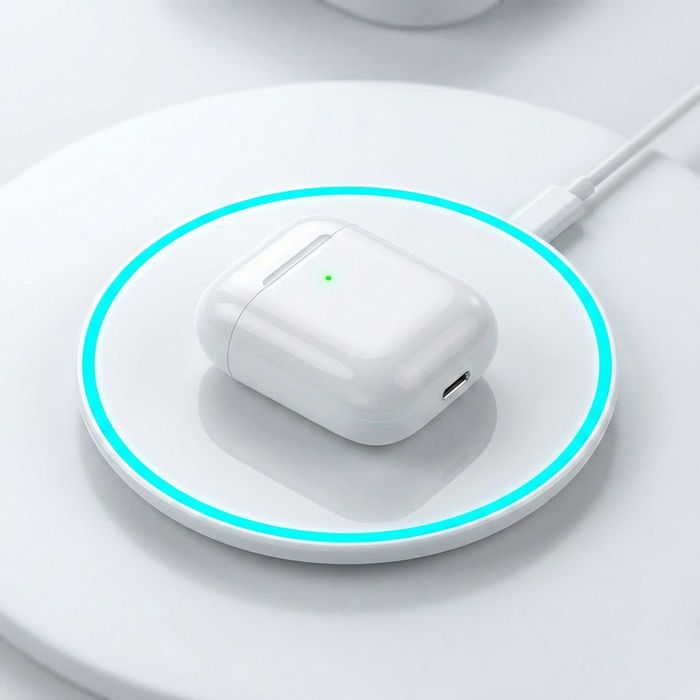 Безжични слушалки STELS i3000 TWS – Bluetooth 5.0, микрофон, тъч, Pop-up, Hi-Fi звук, безжично зареждане за iPhone и Android