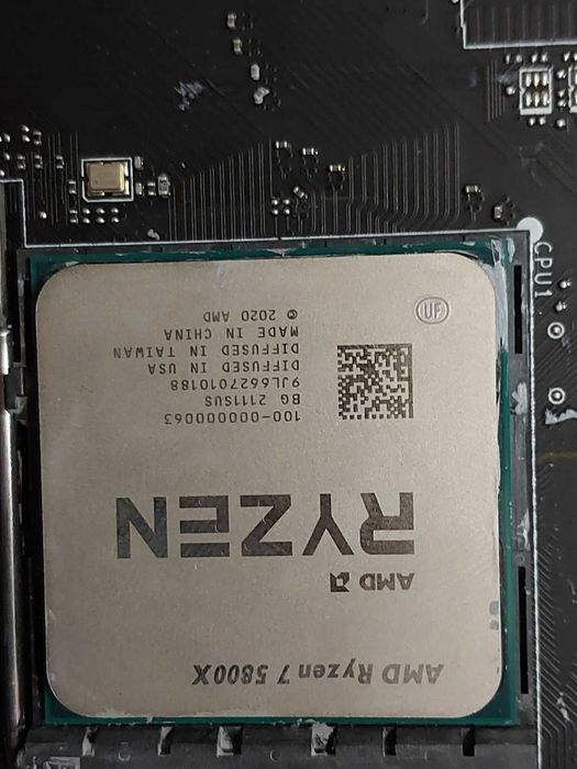 AMD Ryzen 7 5800X + MSI B550-A Pro