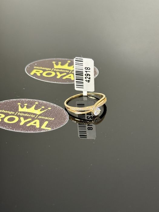 Bijuteria ROYAL : Inel AUR 14K NOU / 1.75 GR