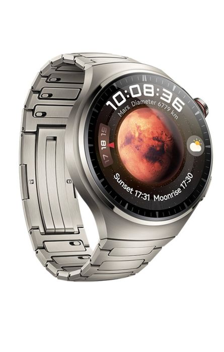 Smartwatch Huawei Watch 4 Pro, 48mm, Titanium, ecran ciobit, 100% functional