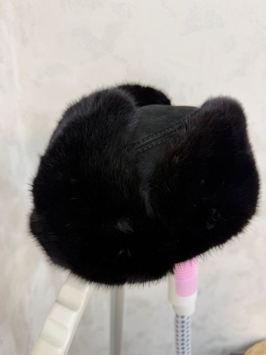 Норковая шапка мужская