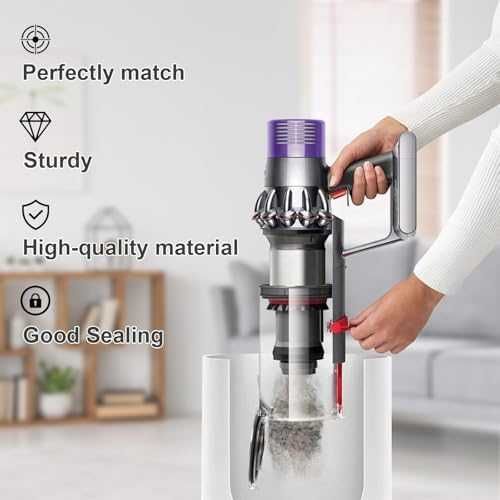 Нов Контейнер за Dyson V10 SV12 + HEPA филтър 969509-01 за прахосмукачка Дайсън