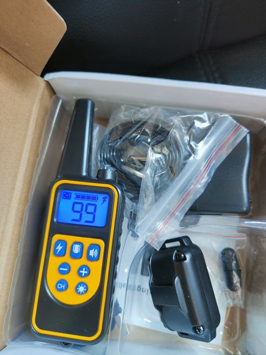 Zgarda cu electroșoc pentru câini , Zgarda cu vibrații sunet și soc