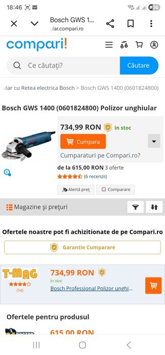Flex Bosch GWS 1400