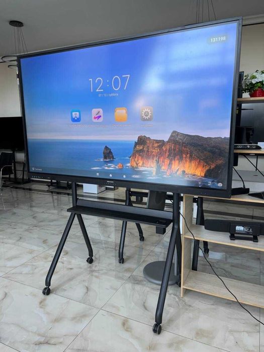 Интерактивная доска 65/75 Оптом 4K 8/256 GB Бесплатная Доставка