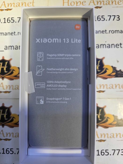 Hope Amanet P6 XIAOMI 13 LITE NOU !!!
