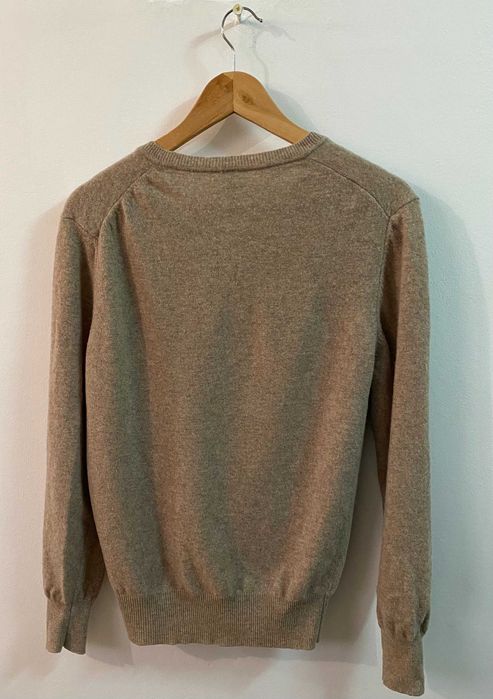 Pulover Benetton bej de lana