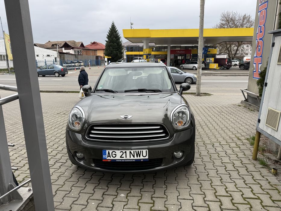 Mini countryman negru euro 6 - 1,6 tdi  - 6 tr - mot bmw