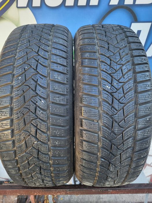 195 55 16 Dunlop 2бр зимни дот 22