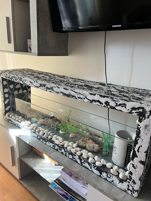 Vând acvariu home made