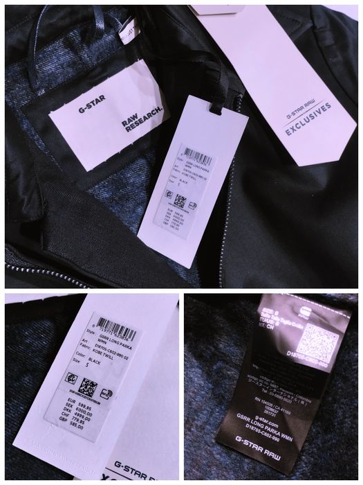 G-Star Research by Aitor Throup Exclusives GSRR Long Parka Дамско Яке