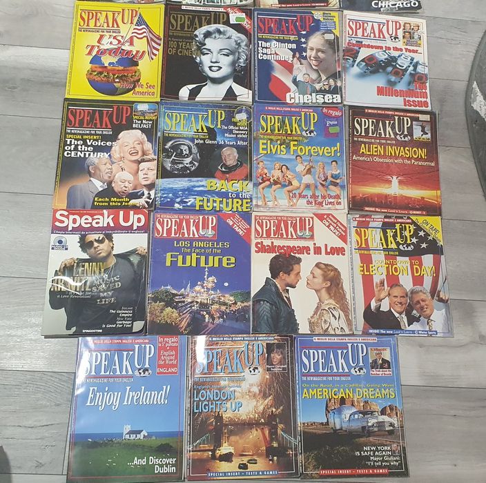 Vând lot reviste Speak Up – reviste vechi