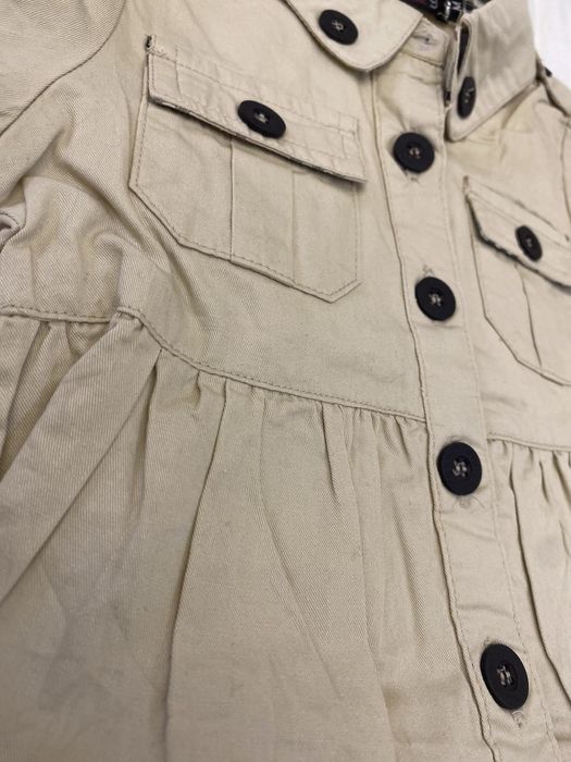 Элегантное плате для девочек в стиле BURBERRY