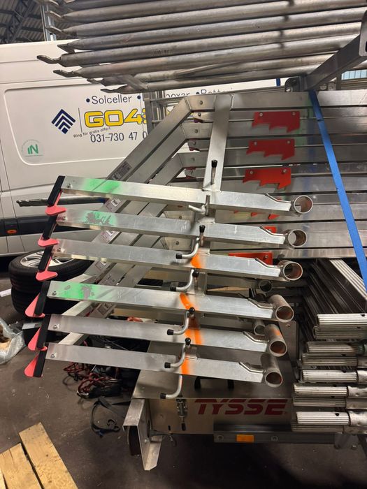 Vand schela din aluminiu si protectie pentru munca pe acoperis