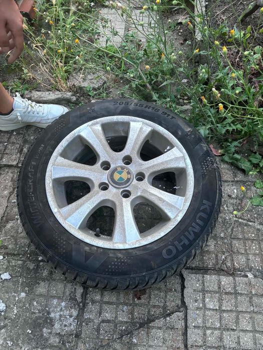 4 броя джанти  с гуми 16 цола за БМВ