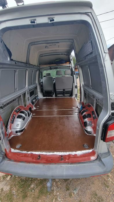 Volkswagen Transporter T5.1 supraînălțat-troliu-raptor,proiect camper