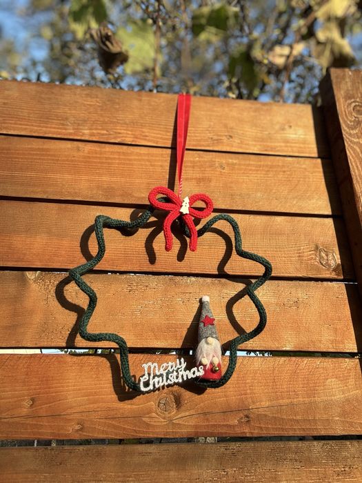 Ръчно изработени декорации от прежда