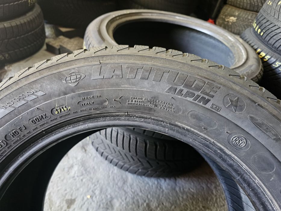 255 55 18 m+s michelin runflat