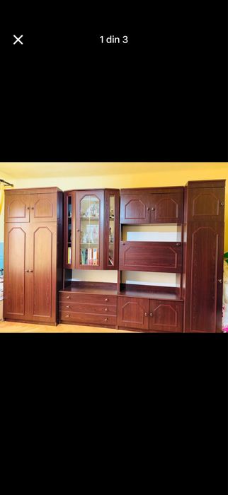 Vând mobilă tip bibliotecă/living