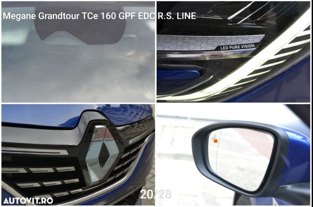 RENAULT MEGANE IV 1.33 160cp RS Line.