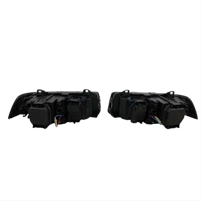 Кристални тунинг фарове Angel Eyes за BMW E36 Седан (91–00) – Черен