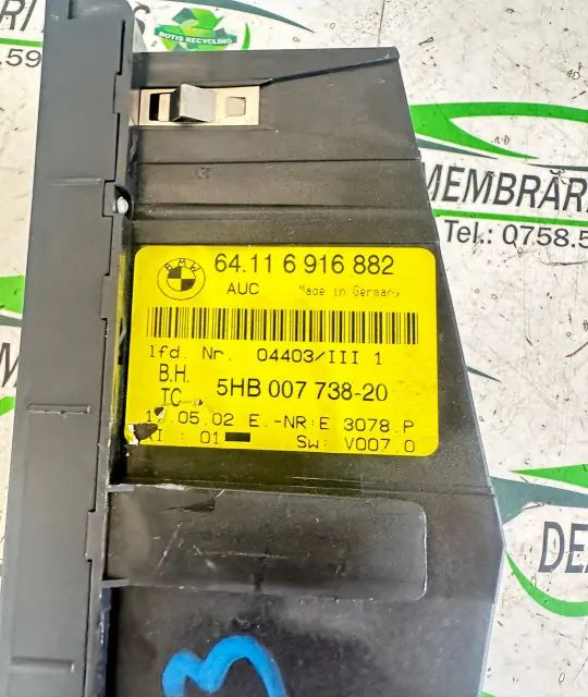 Comanda AC 64.11 6 916 882 BMW Seria 3 2002 318i AT (118 hp)