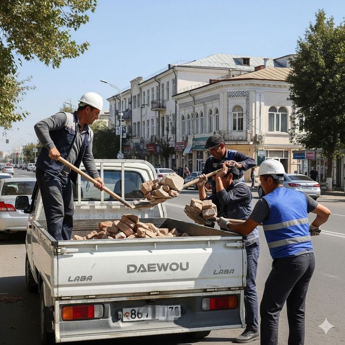 Строй мусор Вывоз мусор chiqindi tashish
