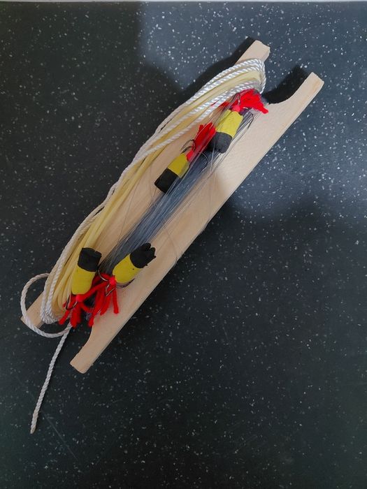 Готовая резинка на судака