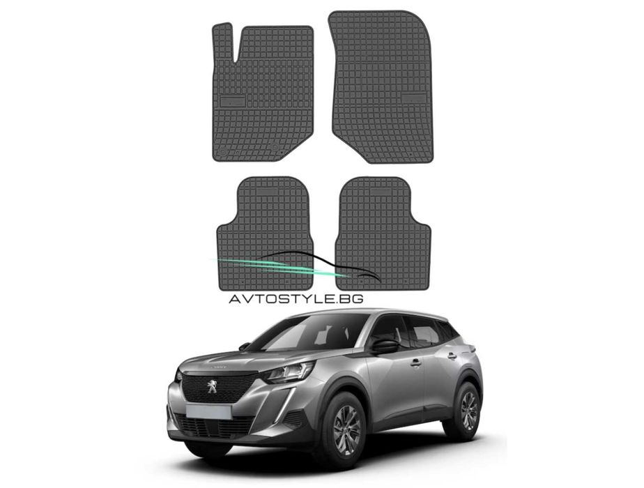 Гумени стелки за Peugeot 2008 след 2019 г., Frogum - El Toro