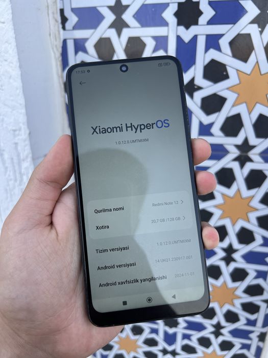 Redmi note 12 Sotiladi