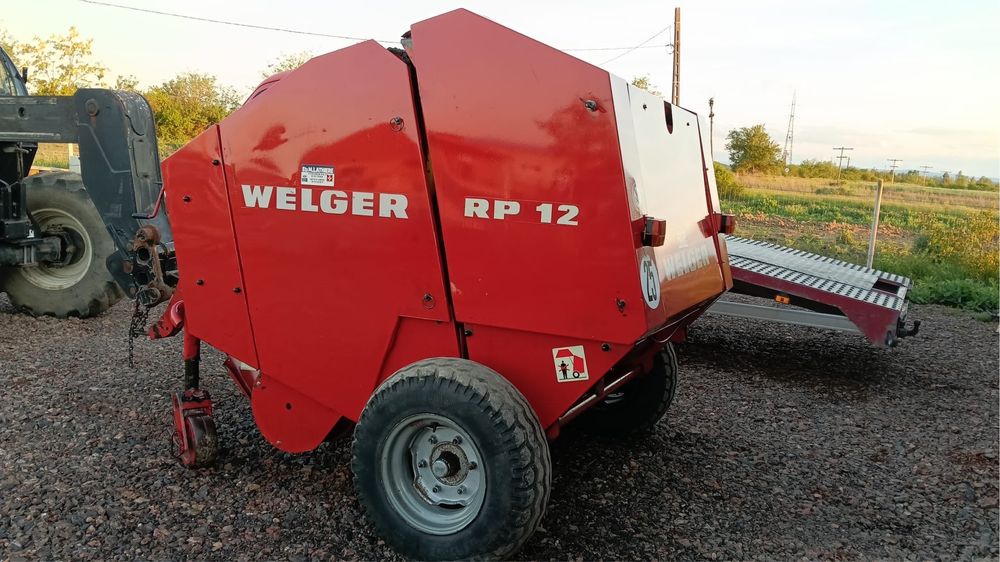 Presă de balotat,Welger RP 12!