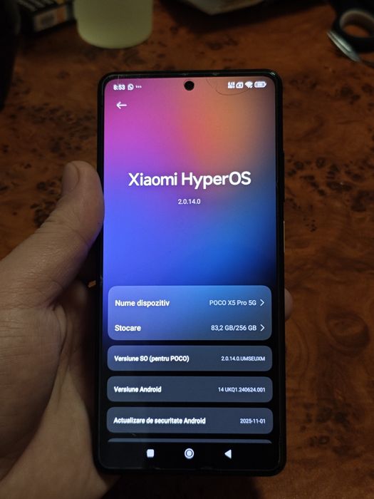 Telefon Xiaomi POCO x5 pro dualsim 256Gb memorie