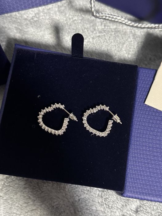 Cercei  Matrix Swarovski inimă