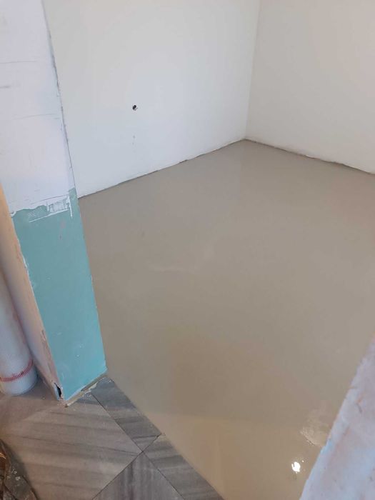 8 лв на кв.м Армирана Самонивелираща гладка замаска