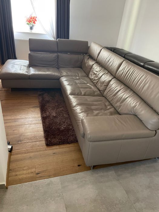 Colțar de piele întreținut foarte bine lungimea 3.10 Lățimea 2,05