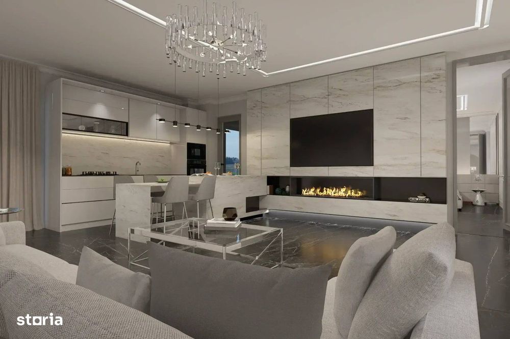 Apartament Modern 2 Camere cu Dormitor Uriaș de 21 mp